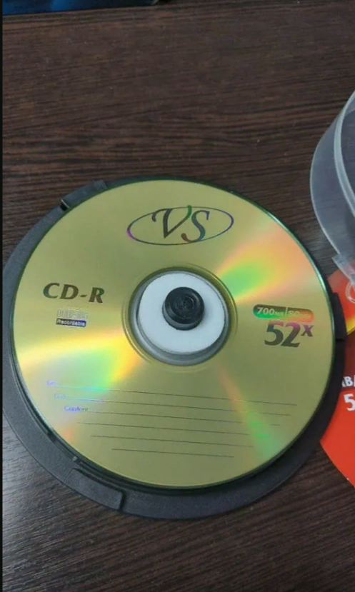 Диск CD-R пустой