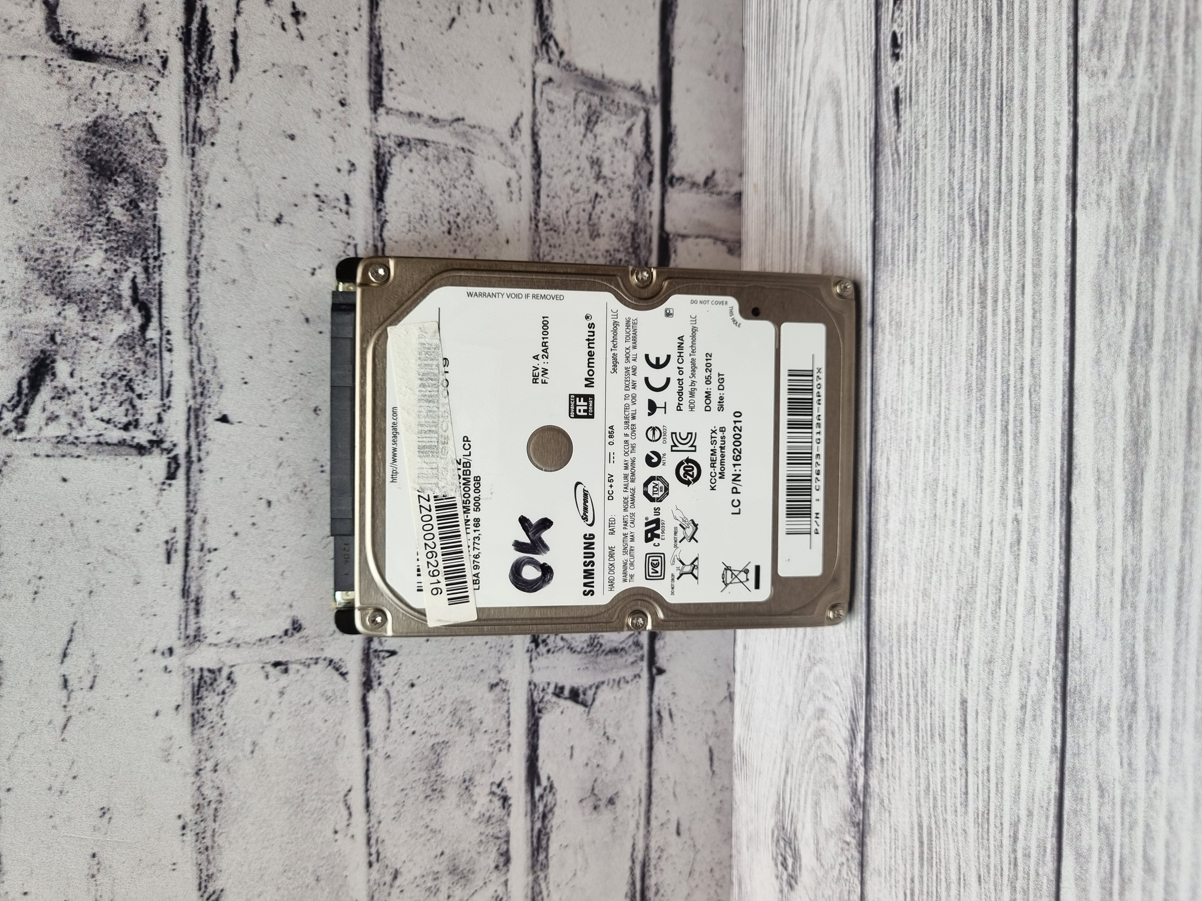 Жесткий диск для ноутбука SATA 500GB Samsung