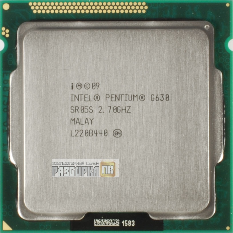 Процессор s1155 Intel Pentium G630