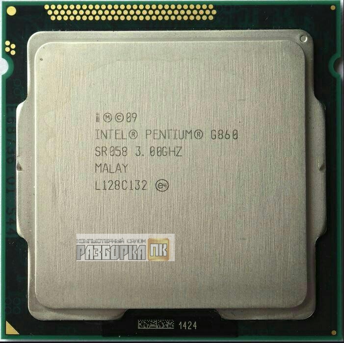 Процессор s1155 Intel Pentium G860