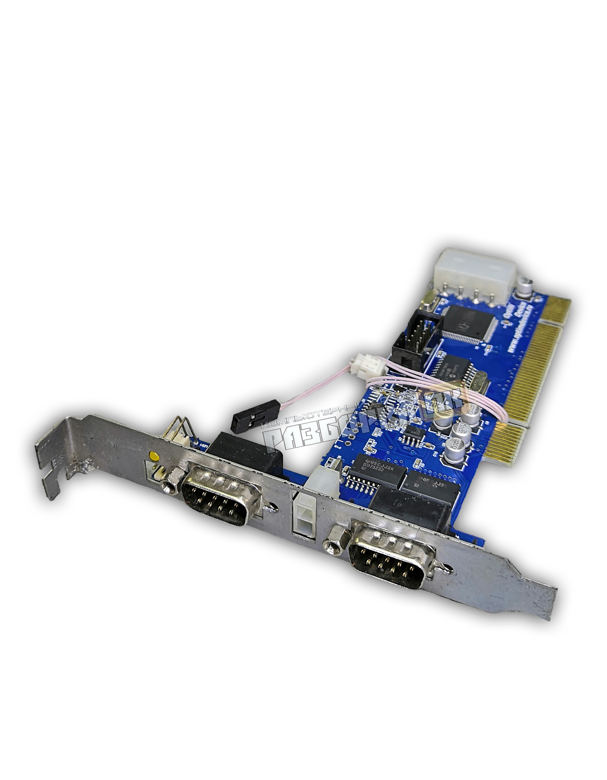 Контроллер PCI 2x COM PORT RS232 на чипе WCH CH352L  Optim Device