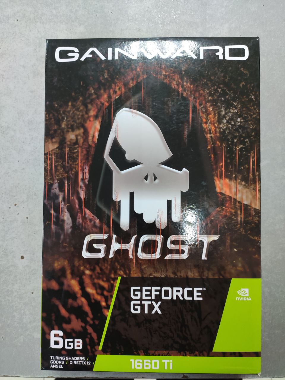 Видеокарта GTX 1660Ti 6GB palit(Gainward) Ghost