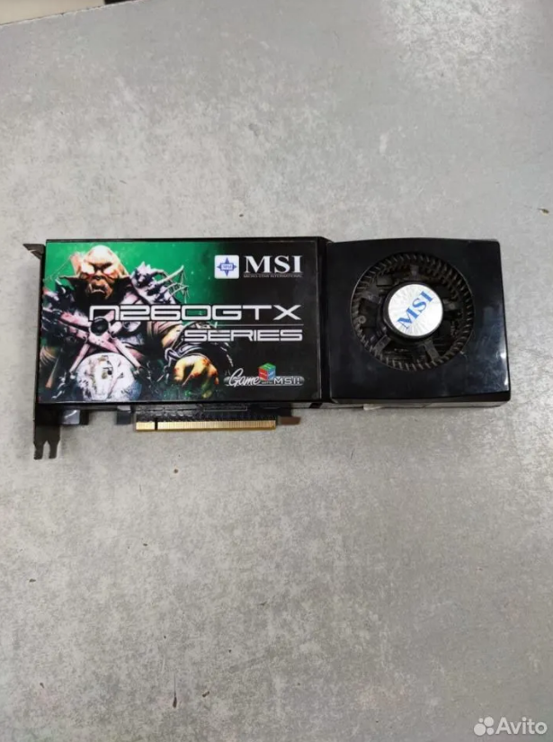 Видеокарта PCI-E Nvidia Geforce GTX260