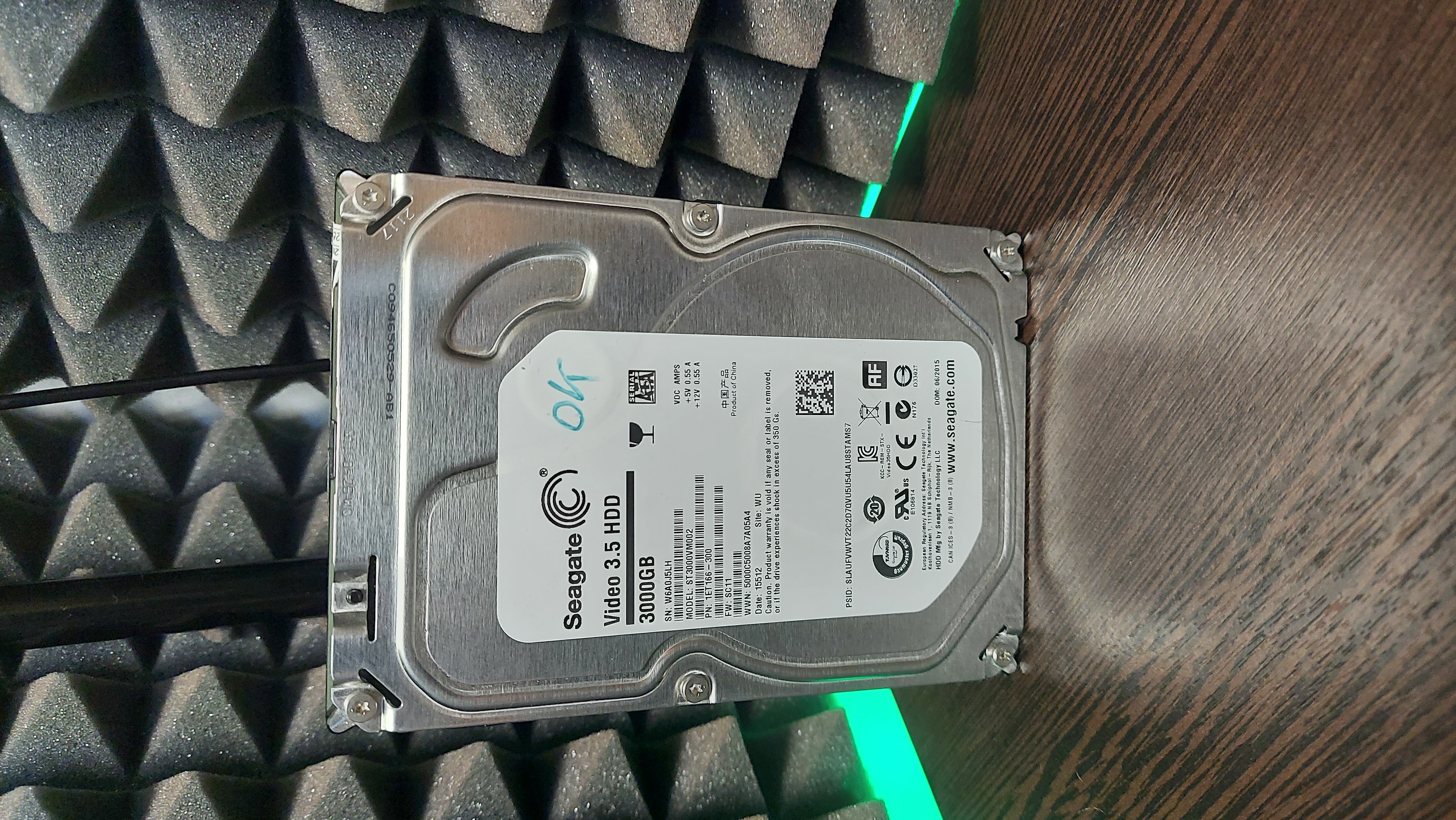 Жесткий диск SATA 3TB Seagate ST3000VM002
