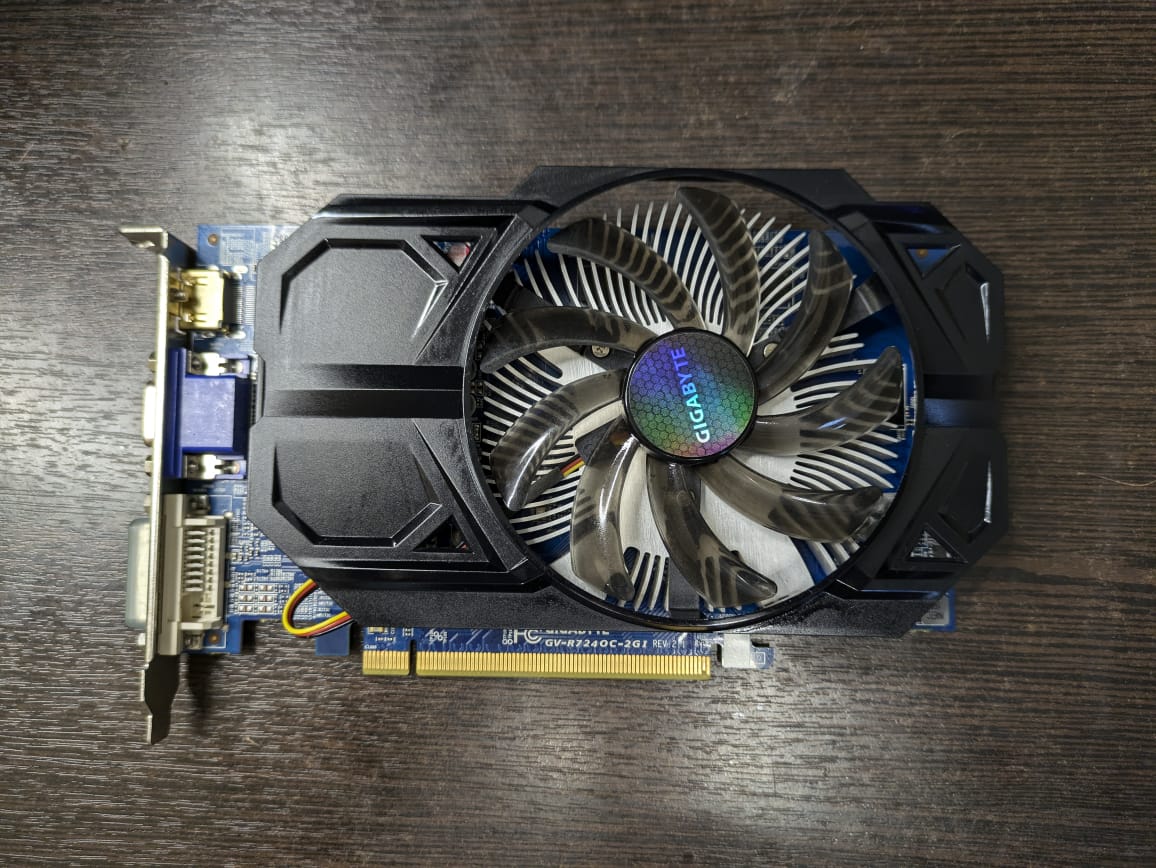 Видеокарта PCI-E AMD Radeon R7 240 OC 2GB gigabyte