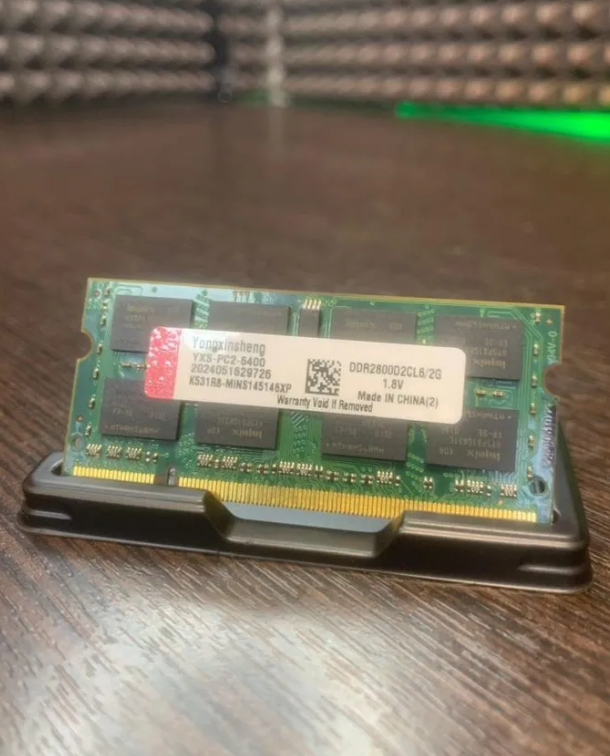 Оперативная память SO-dimm DDR2 2 GB 800 Mgz