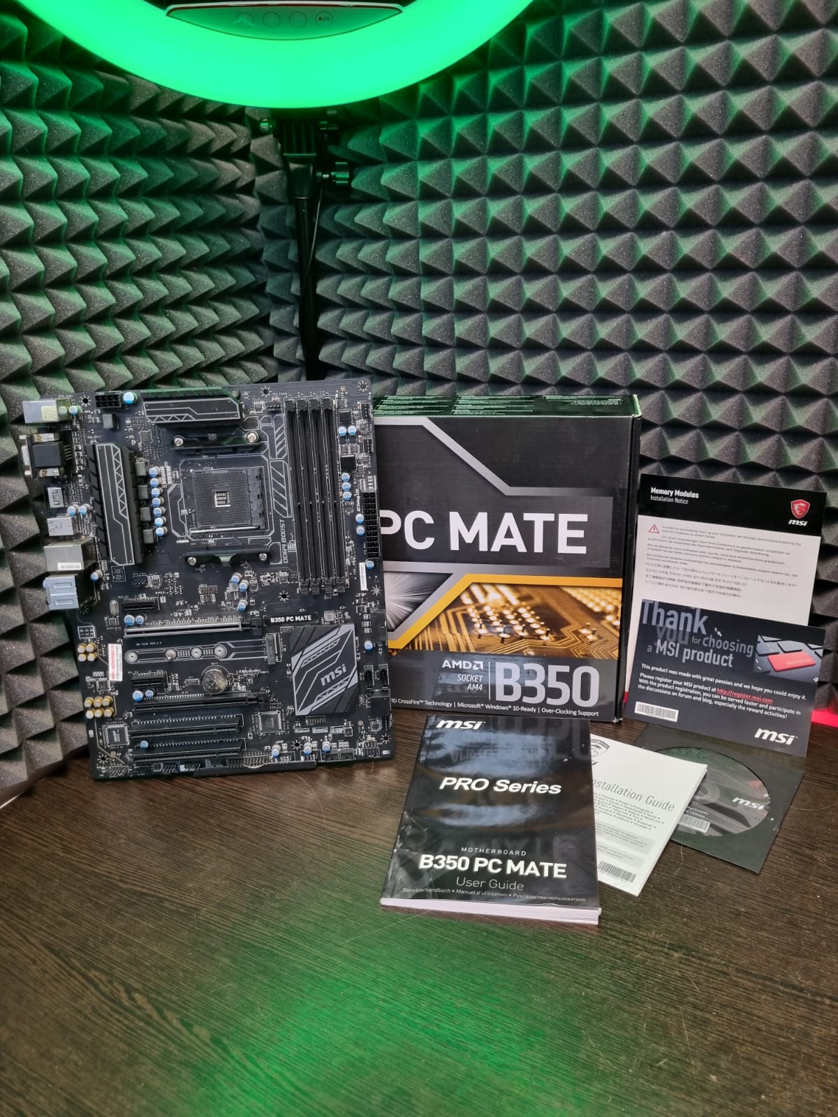 Материнская плата ATX SAM4 MSI B350 PC MATE