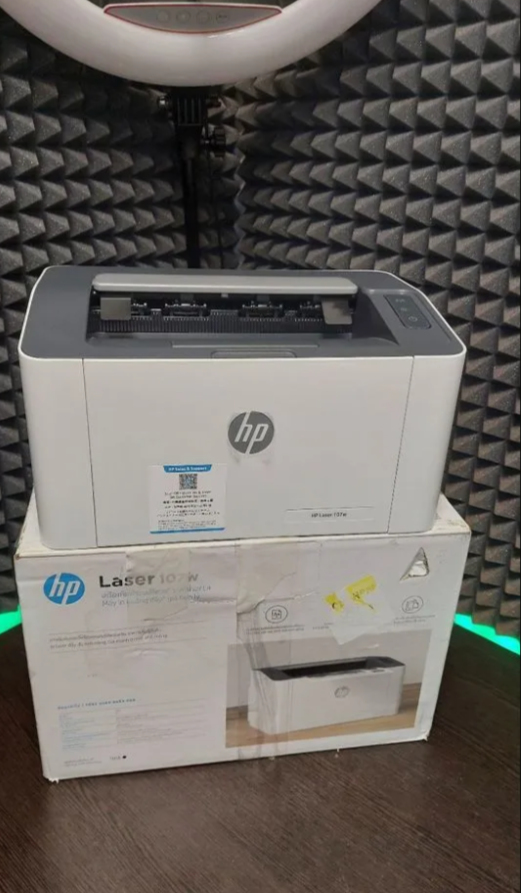 Принтер лазерный HP laserjet 107w Wi-Fi