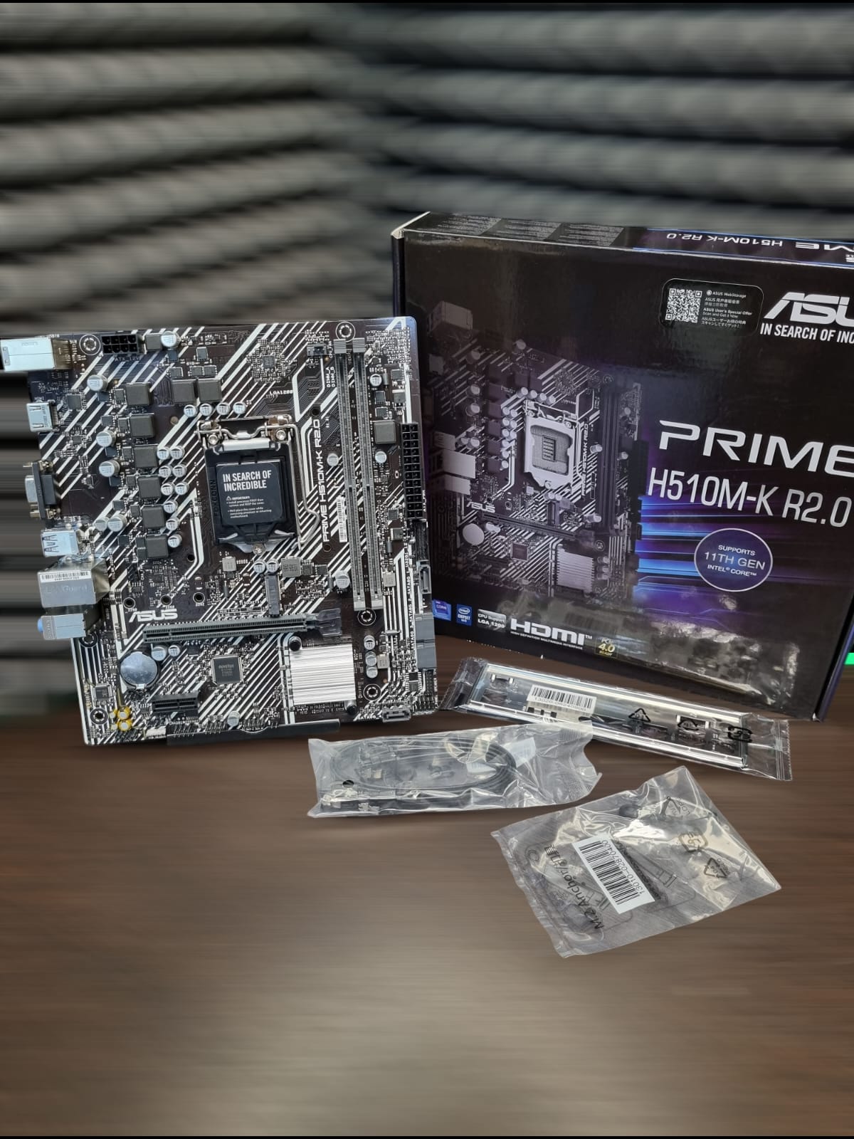 Материнская плата microATX S1200 asus prime H510M-K R2.0