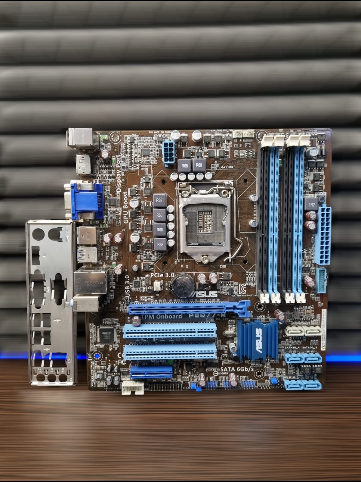 Материнская плата microATX S1155 ASUS P8Q77-M