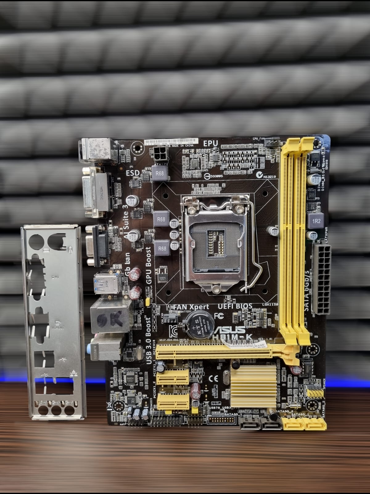 Материнская плата microATX S1150 ASUS H81M-K