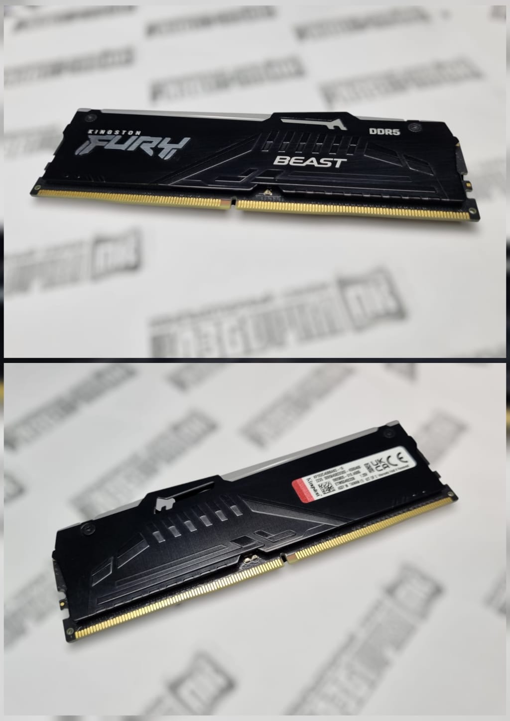 Оперативная память DIMM DDR5 8GB PC5-41600 (5200Mhz) Kingston FURY BEAST