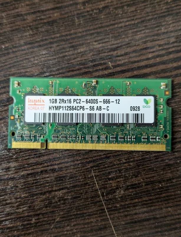 Оперативная память SO-dimm DDR-II 1GB(800Mhz)