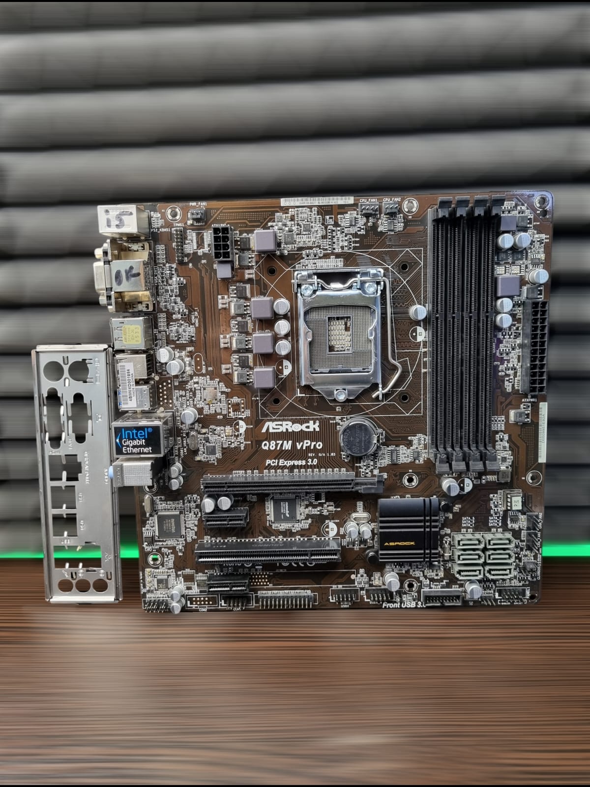 Материнская плата microATX S1150 ASROCK Q87M vPRO