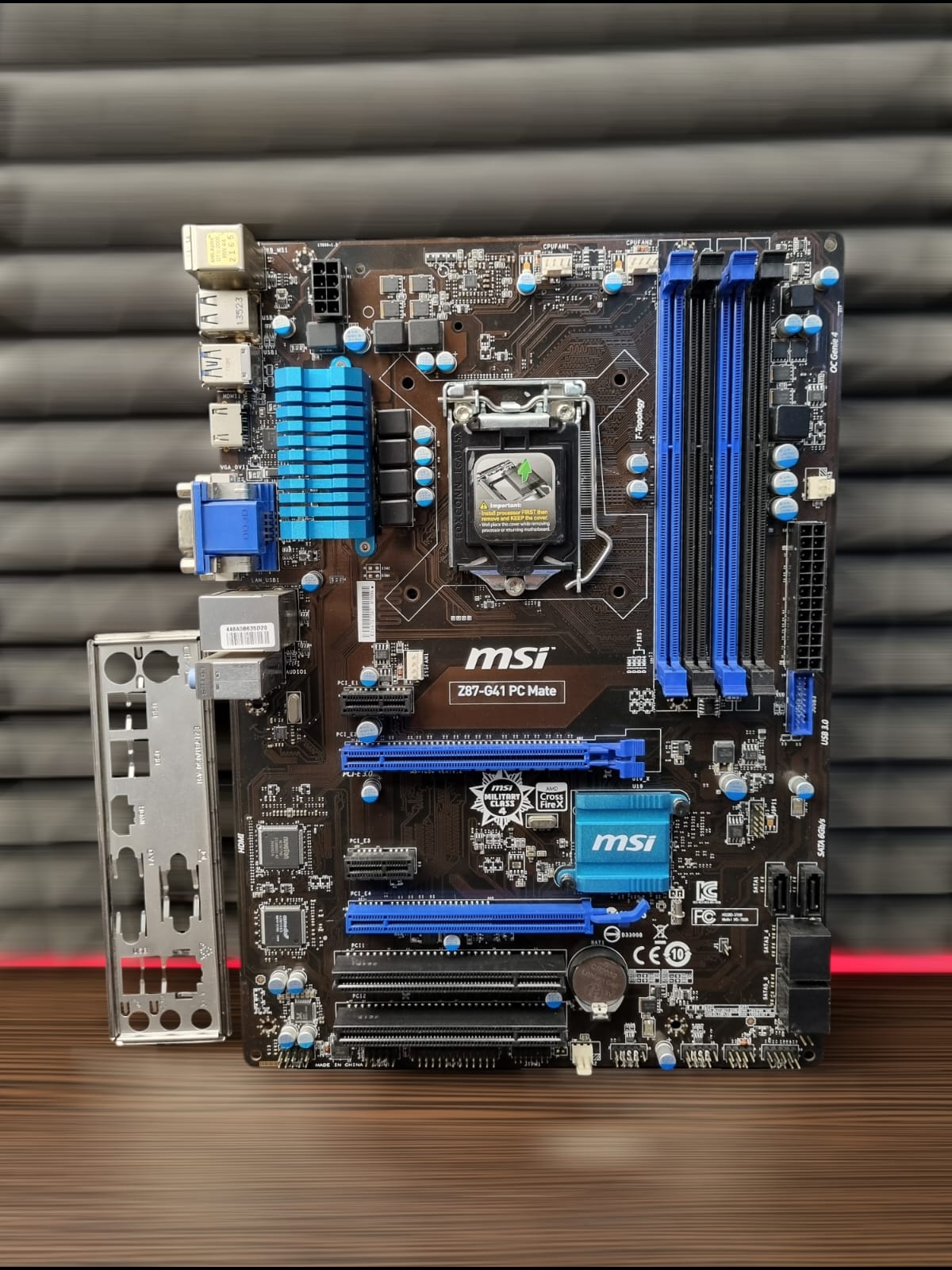 Материнская плата ATX S1150 MSI Z87-G41 PC Mate