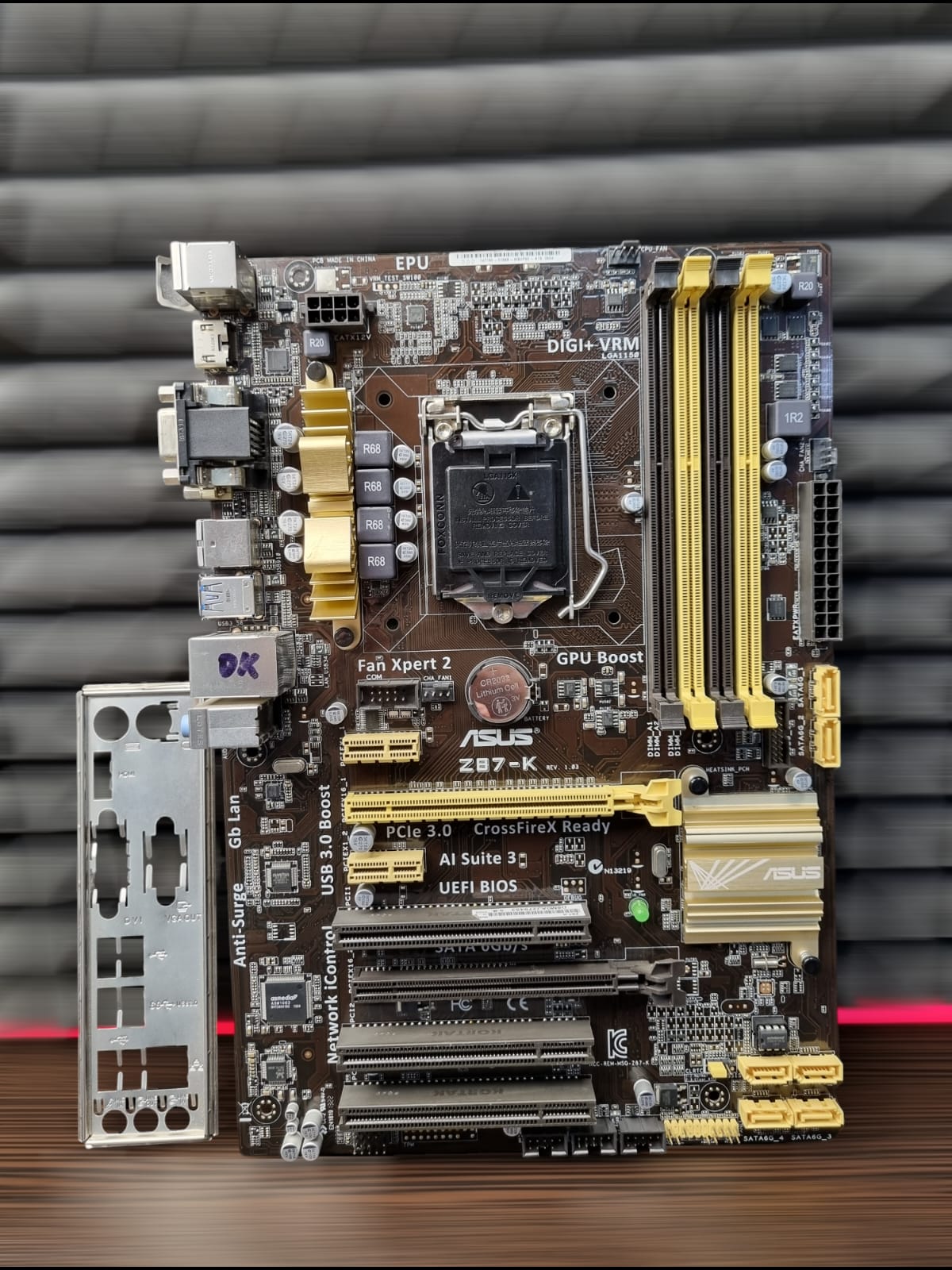 Материнская плата ATX S1150 ASUS Z87-K