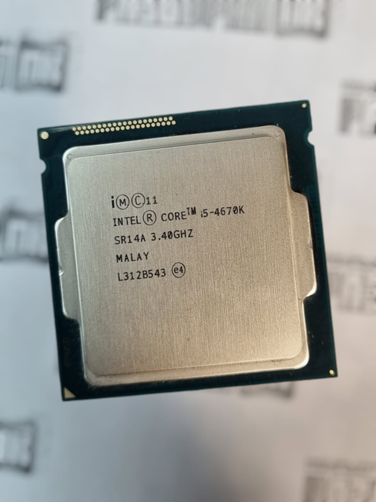 Процессор S1150 Intel Core I5-4670K 4 ядра 4 потока