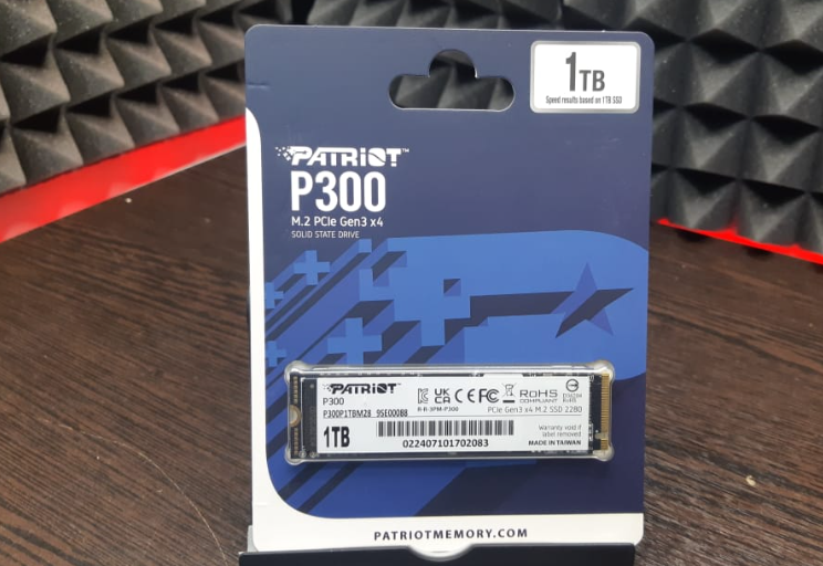 SSD-диск PATRIOT P300 NVMe 1 TB