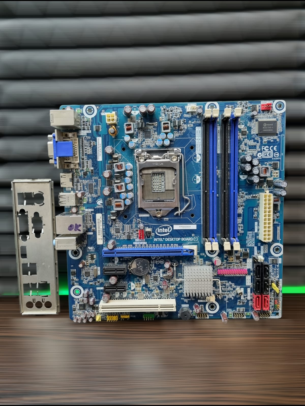 Материнская плата micro ATX S1156 INTEL DH55TC