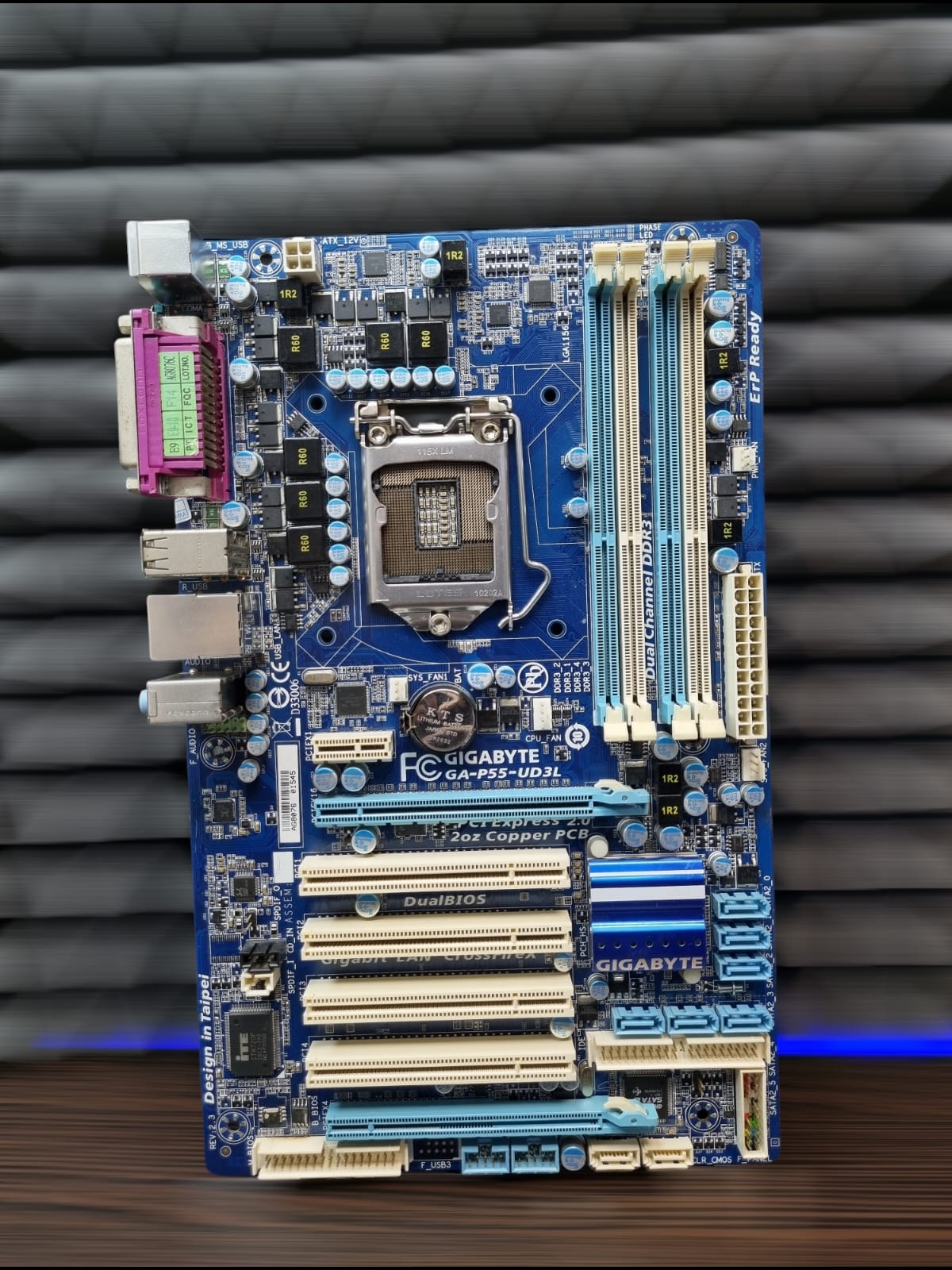 Материнская плата ATX S1156 GIGABYTE GA-P55-UD3L