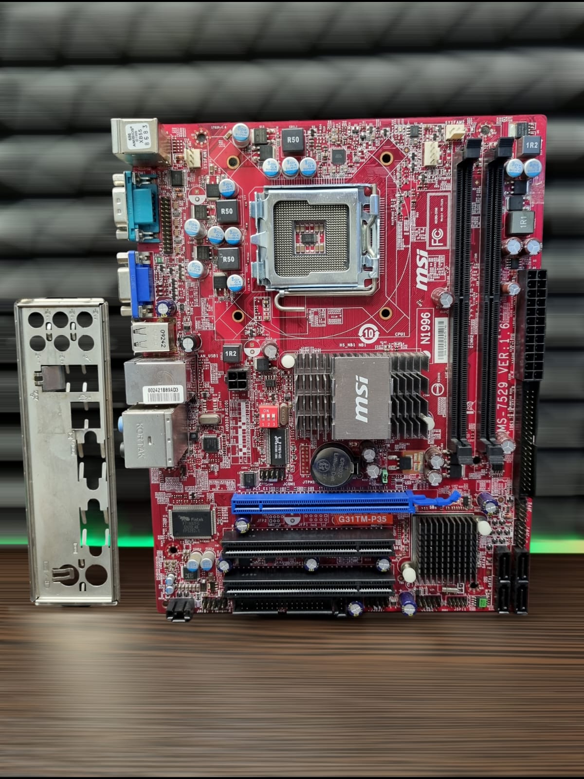 Материнская плата microatx S775 MSI G31TM-P35