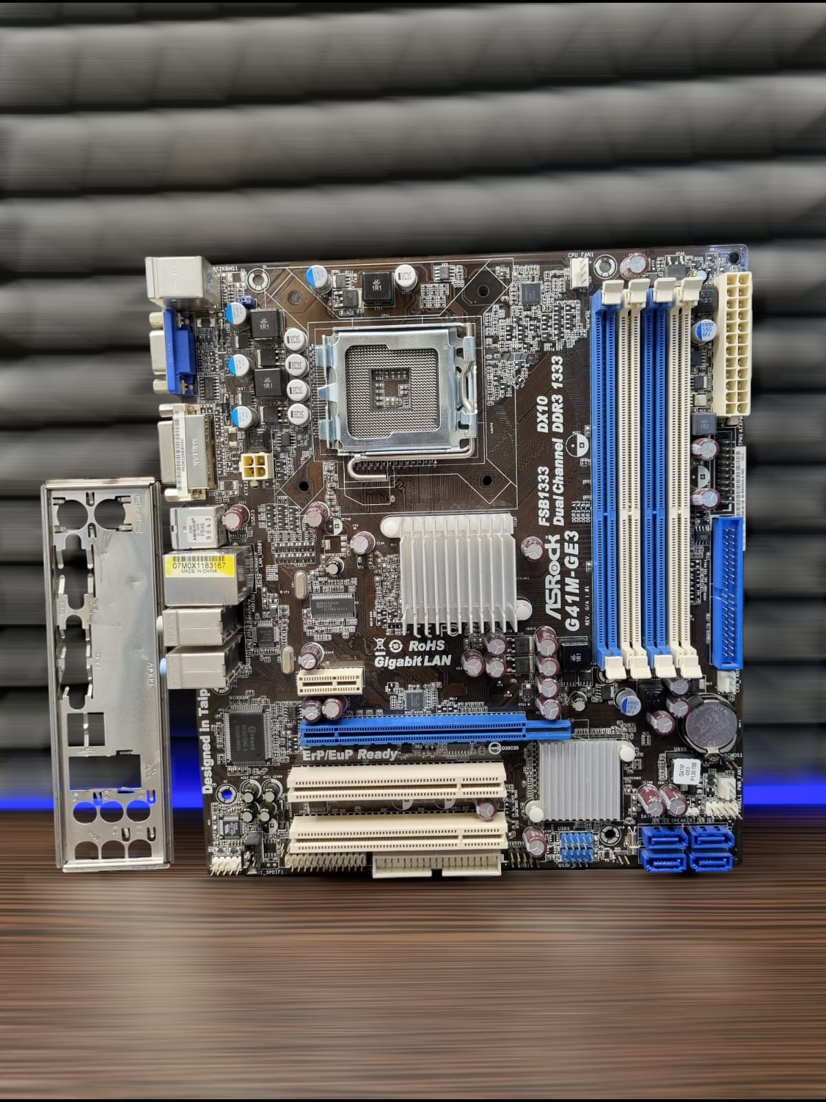 Материнская плата microATX S775 ASRock G41M-GE3