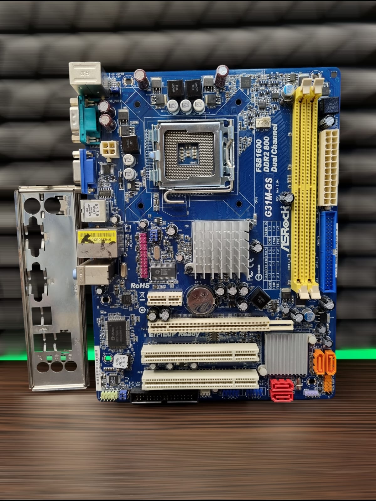 Материнская плата microatx S775 ASRock G31M-GS