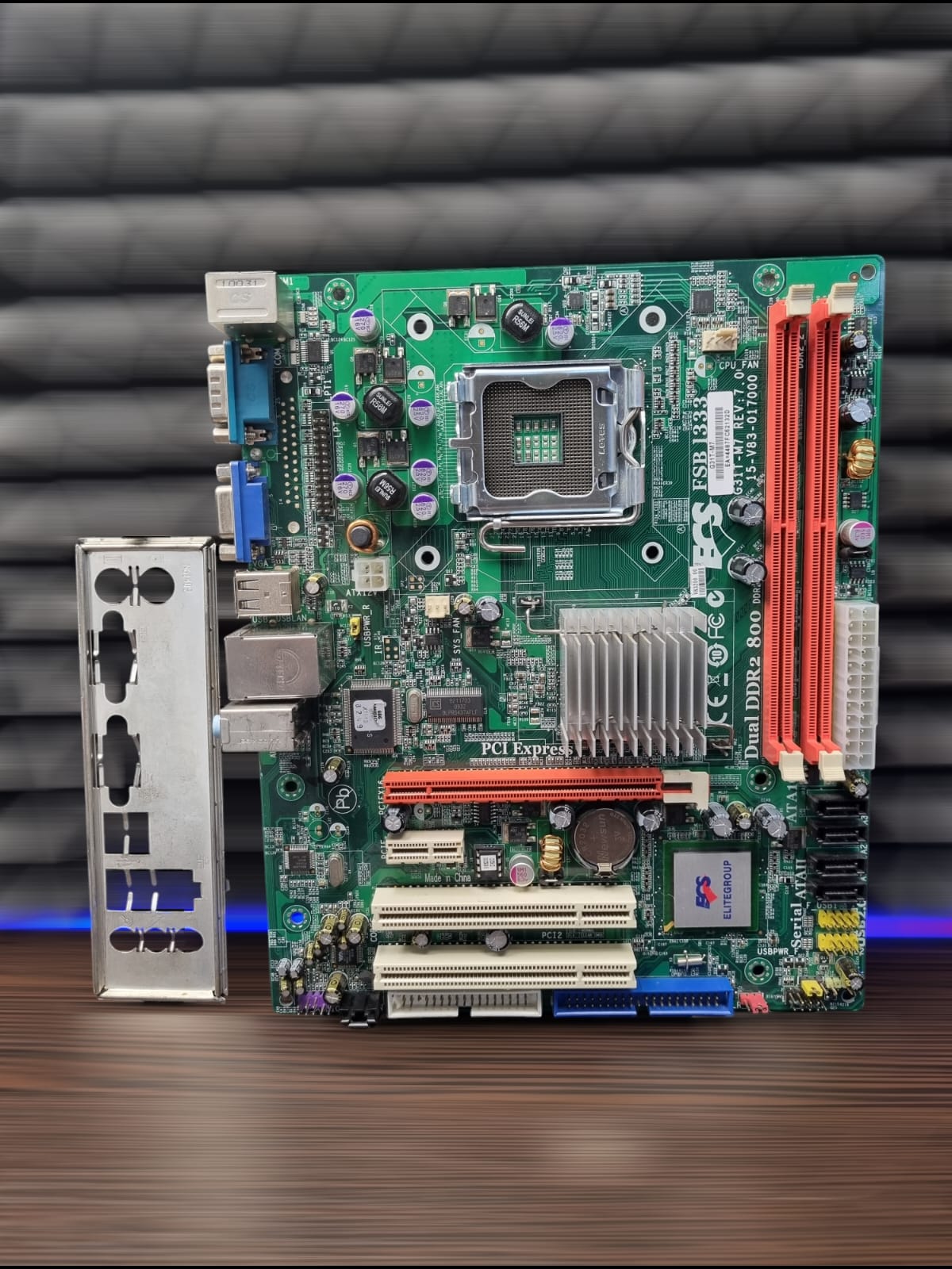 Материнская плата microatx S775 ECS G31T-M7