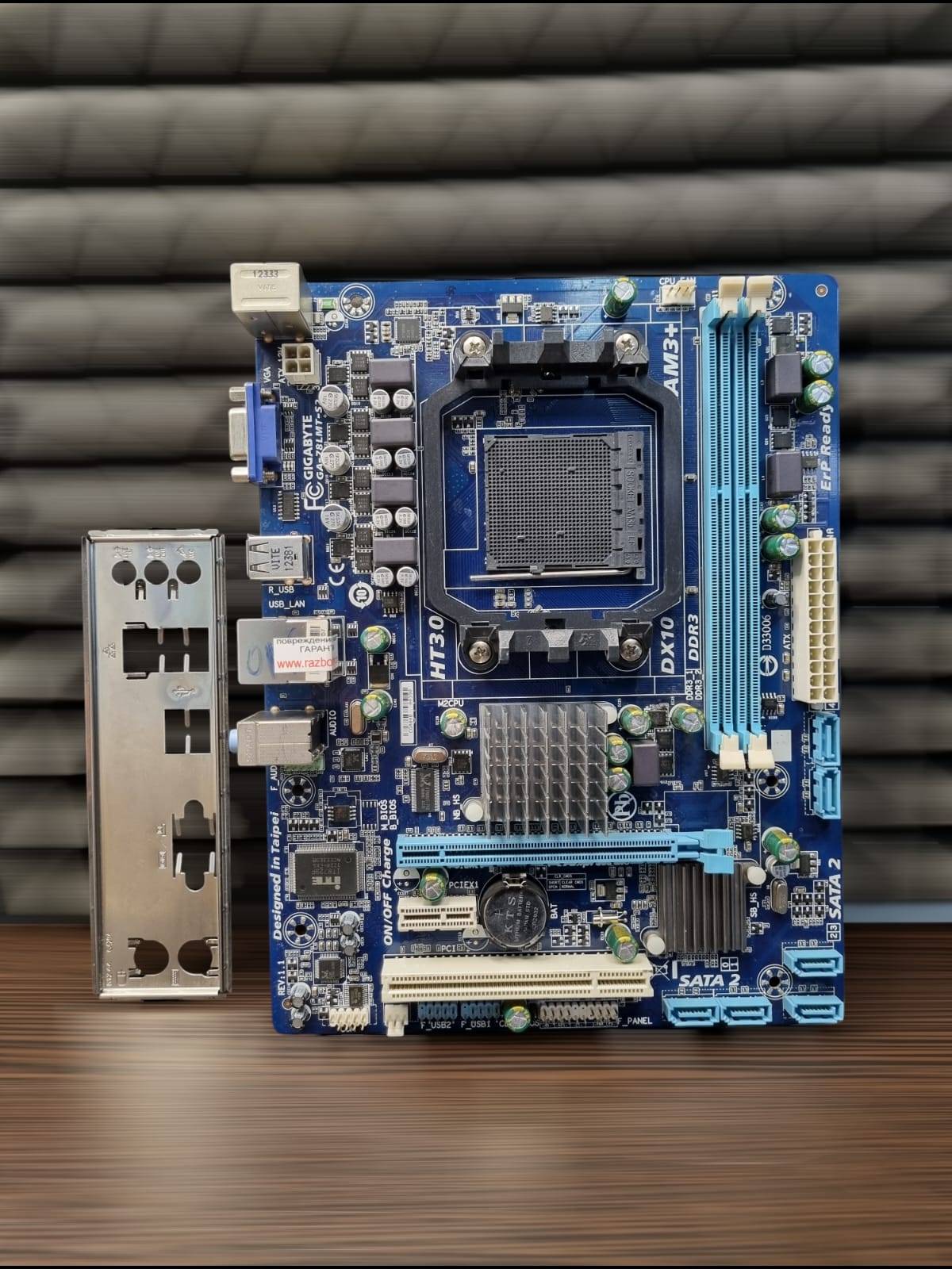 Материнская плата micro ATX SAM3+ GIGABYTE GA-78LMT-S2 Rev. 1.1