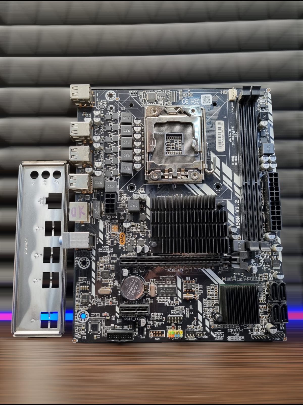 Материнская плата microATX  S1366 Jingsha  X58M V1.2