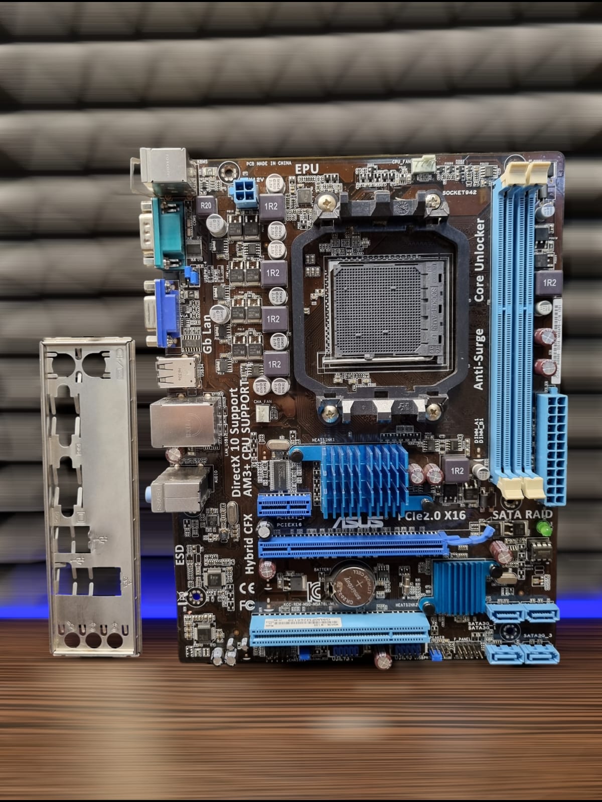 Материнская плата microATX SAM3+ asus M5A78L-M LX3