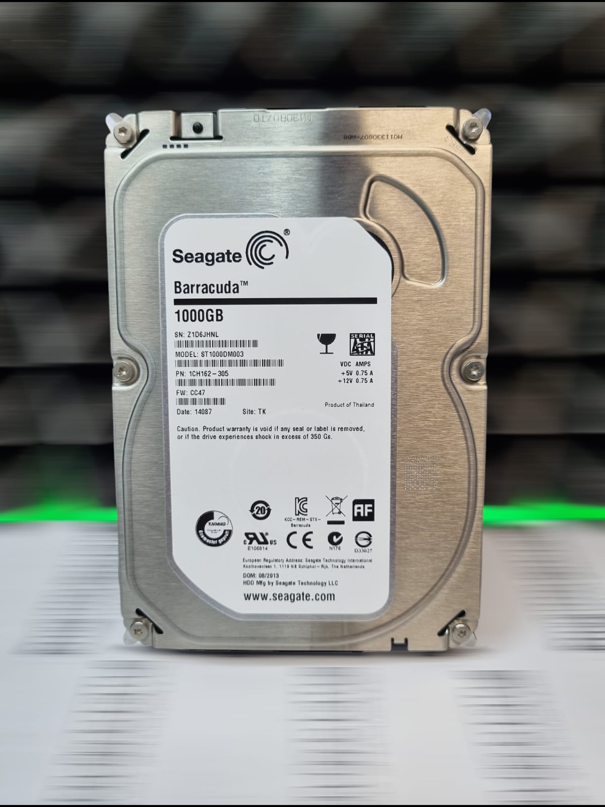 Жесткий диск SATA 1.0TB Seagate Barracuda 3,5 ST1000DM003