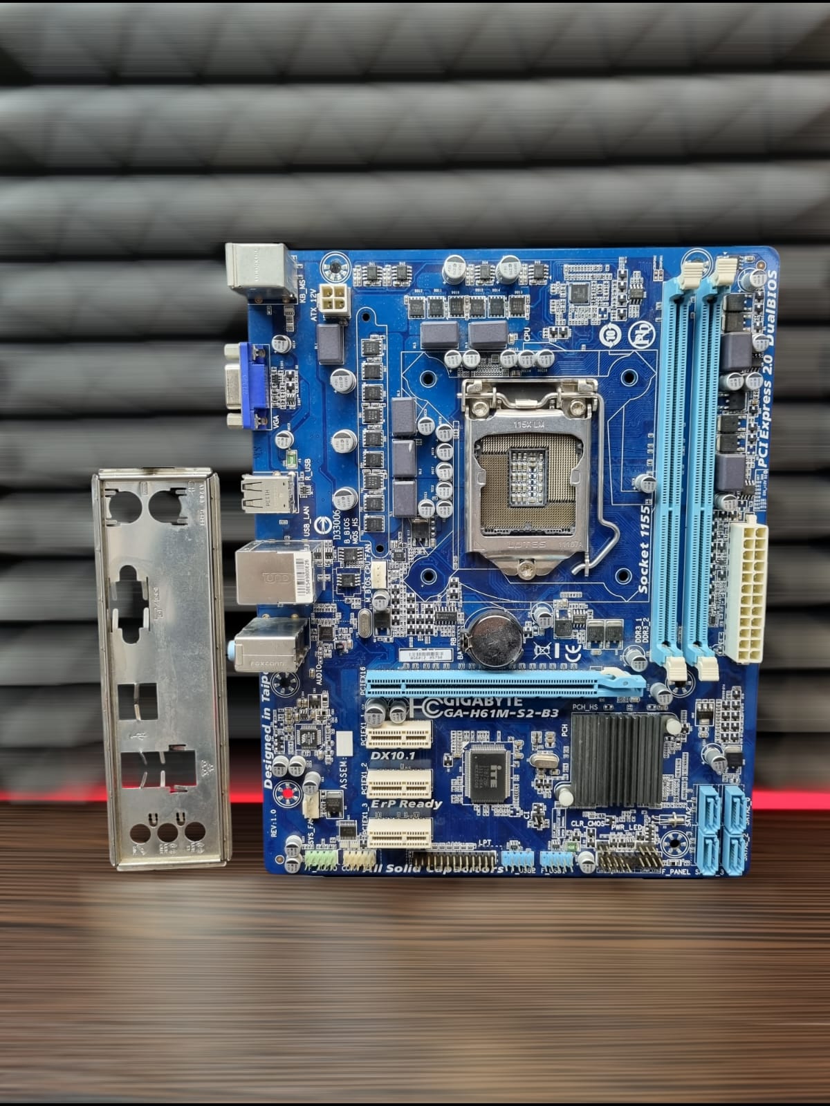 Материнская плата MicroATX S1155 GIGABYTE GA-H61M-S2-B3