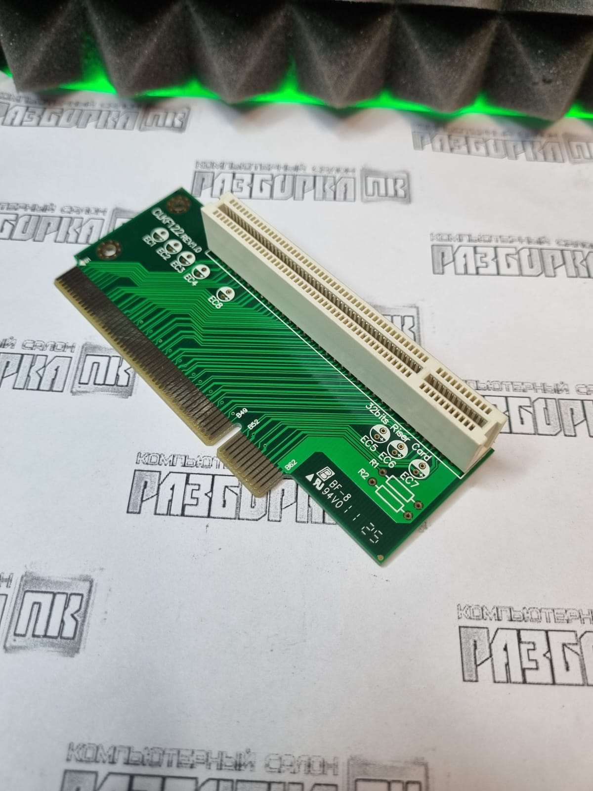 Переходник PCI Riser Card 32bits Model : clkf122 REV1.0