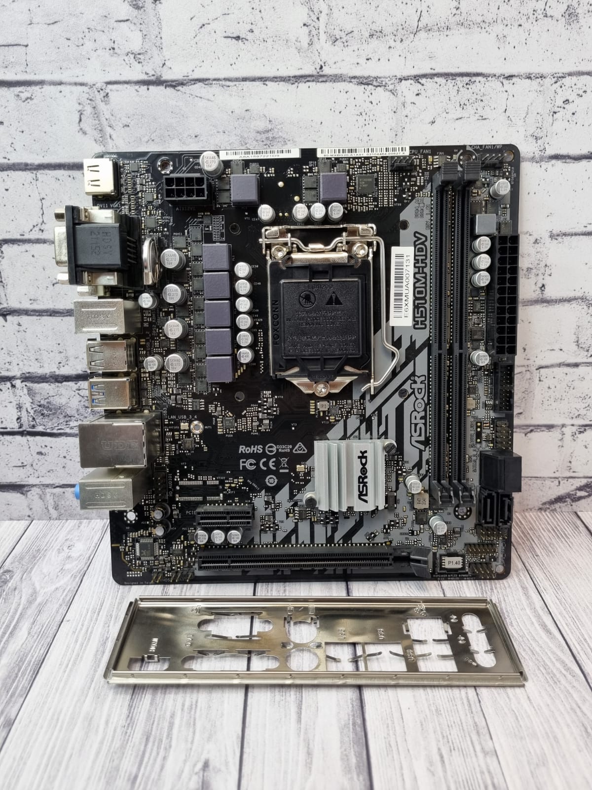 Материнская плата miсrоATX S1200 ASRock H510M-HDV