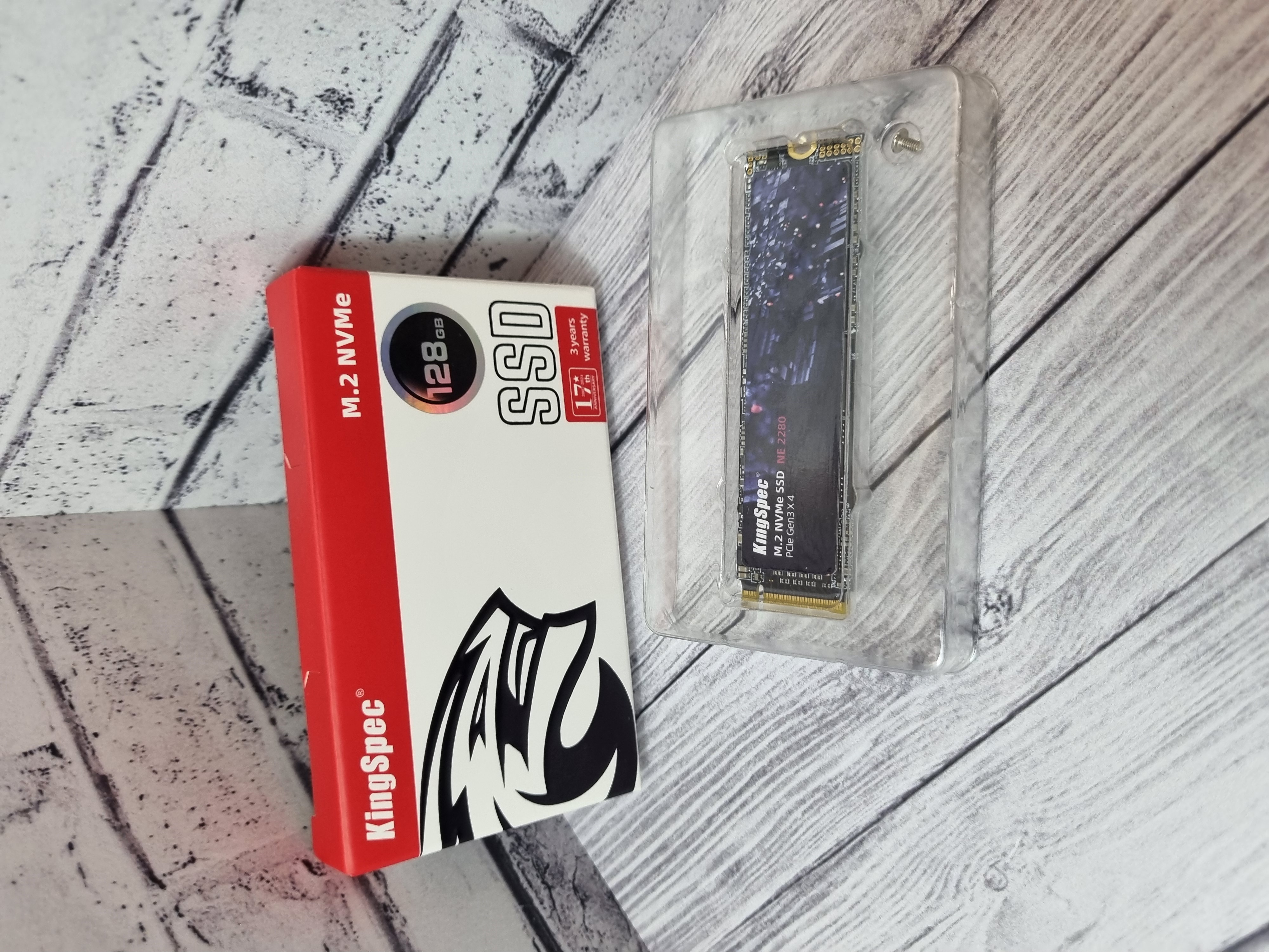 SSD-диск M.2 2280 NVME 128GB KingSpec