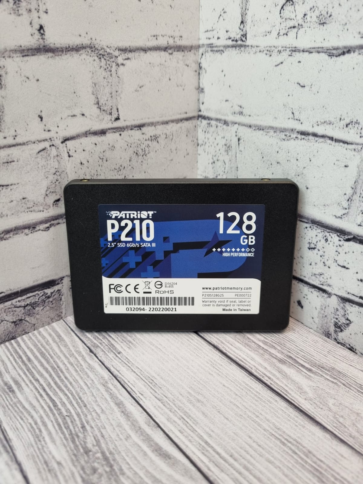 SSD- диск SATA 2.5'' 128GB PATRIOT P210