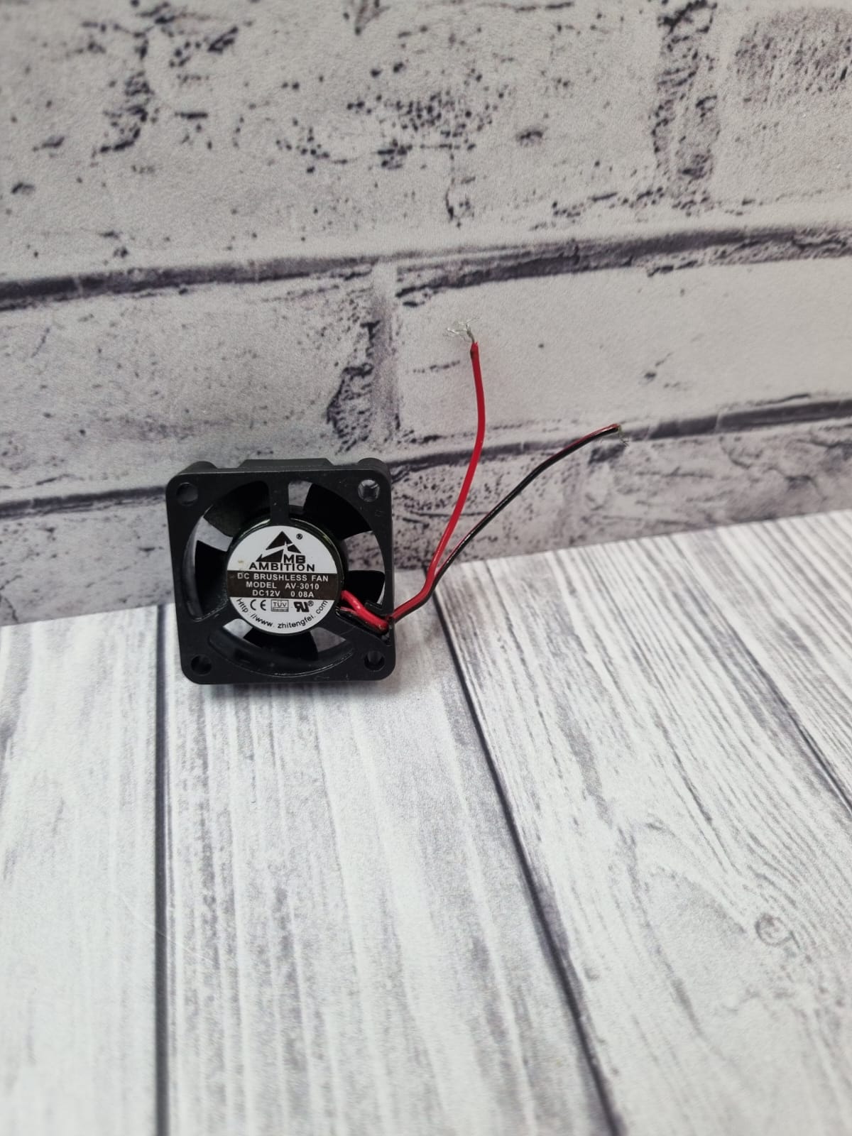 Вентилятор Размер: 30x30mm  MB AMBITION  DС12V 0.08A