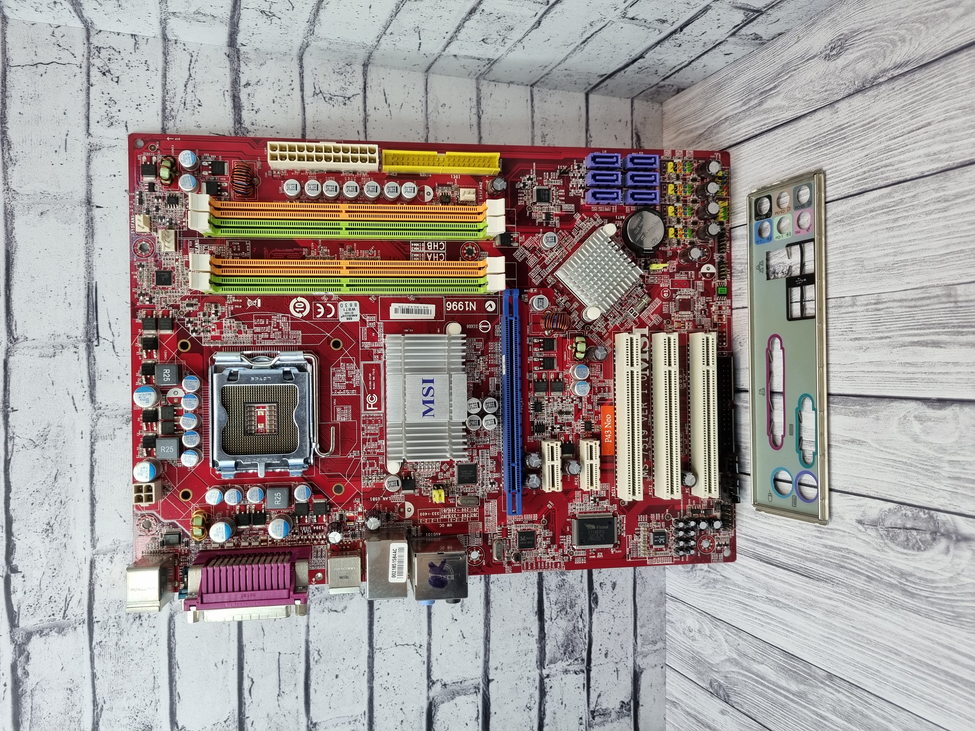 Материнская плата ATX S775 MSI P43 Neo-F