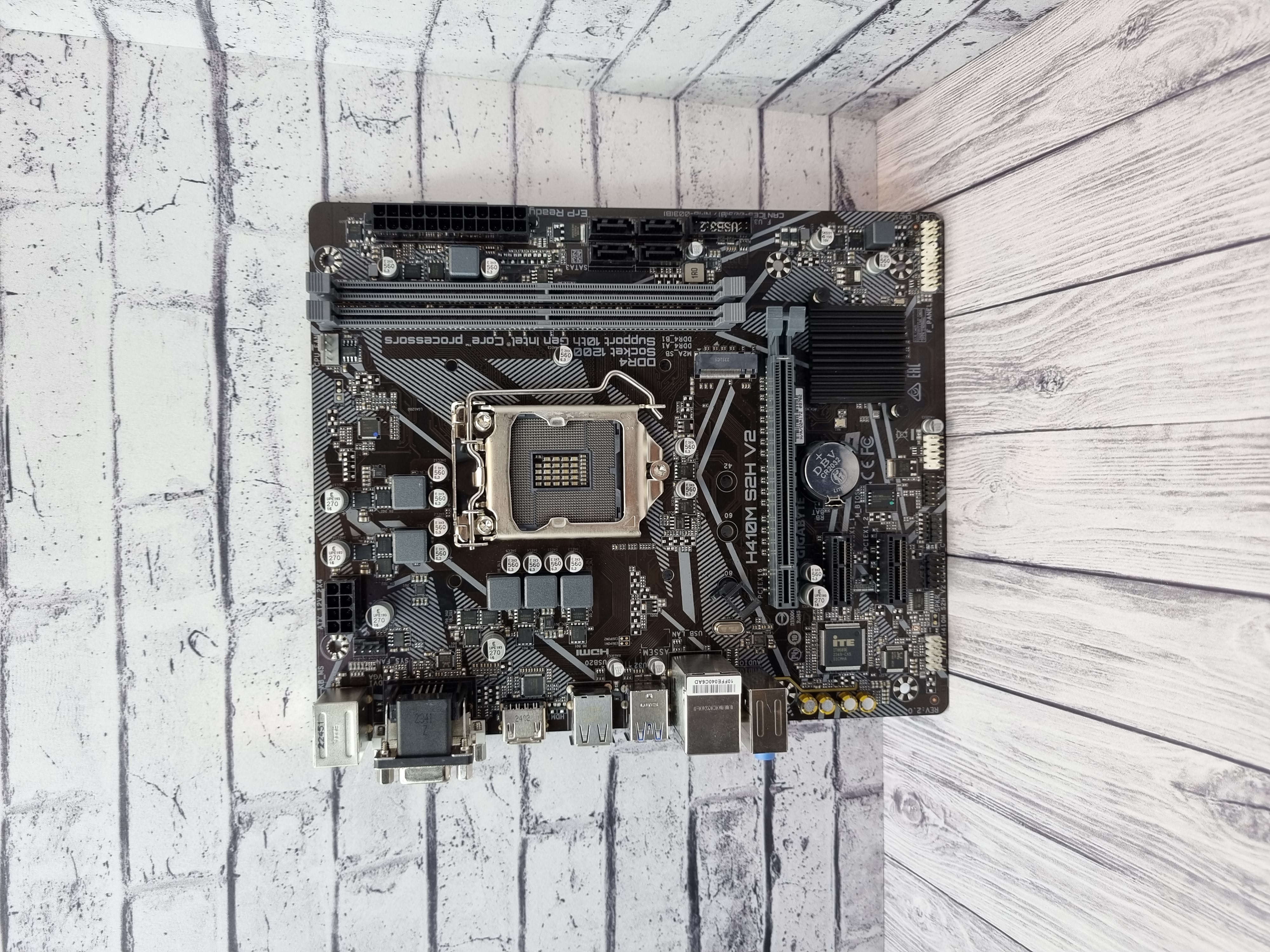 Материнская плата miсrоATX S1200 GIGABYTE H410M S2H V2  Rev. 2.0