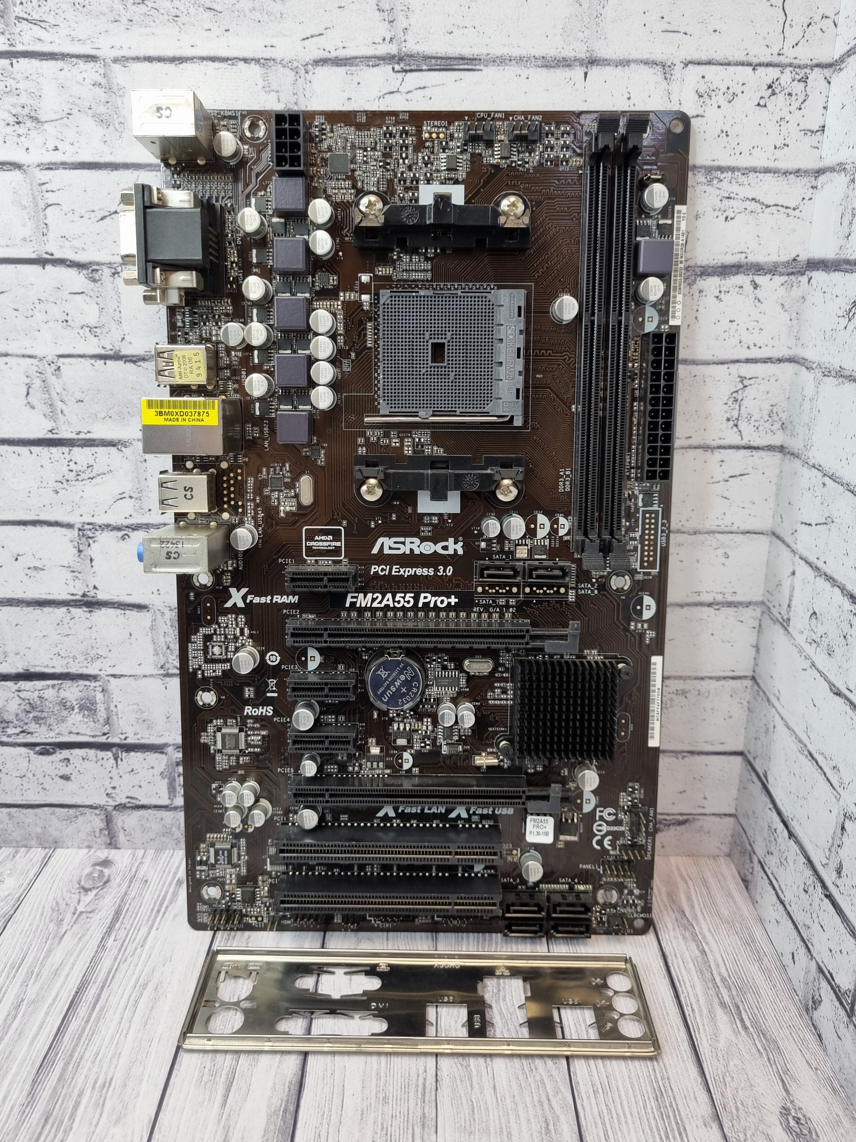 Материнская плата ATX SFM2+ ASRock FM2A55 PRO+